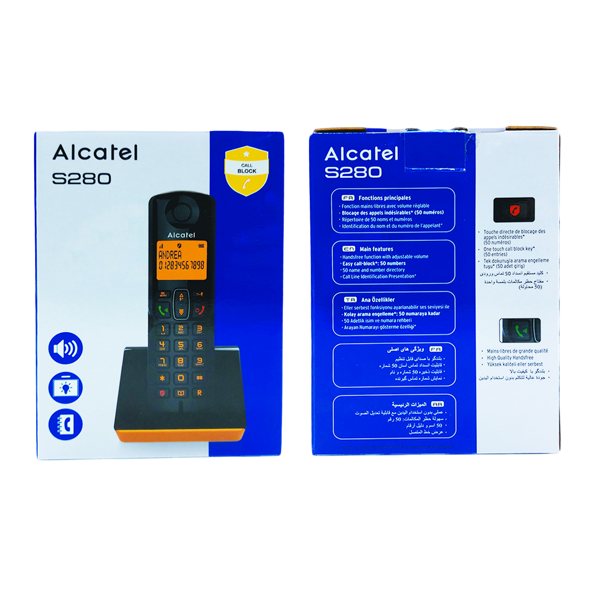 تلفن بی سیم آلکاتل مدل S280