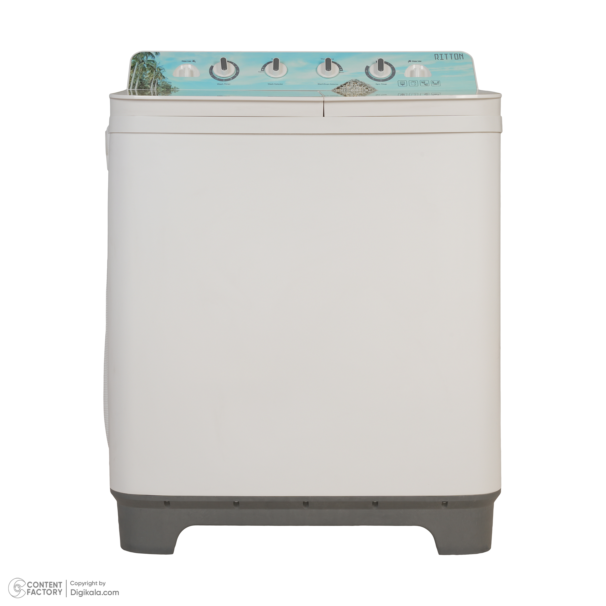 ماشین لباسشویی ریتون مدل RWM-1202T ظرفیت 12 کیلوگرم