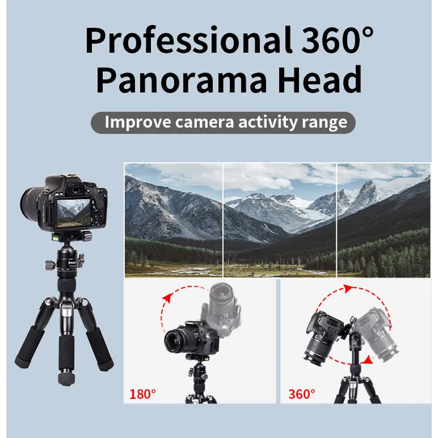 سه پایه دوربین جی ماری مدل KT25+H30 مجموعه 3 عددی