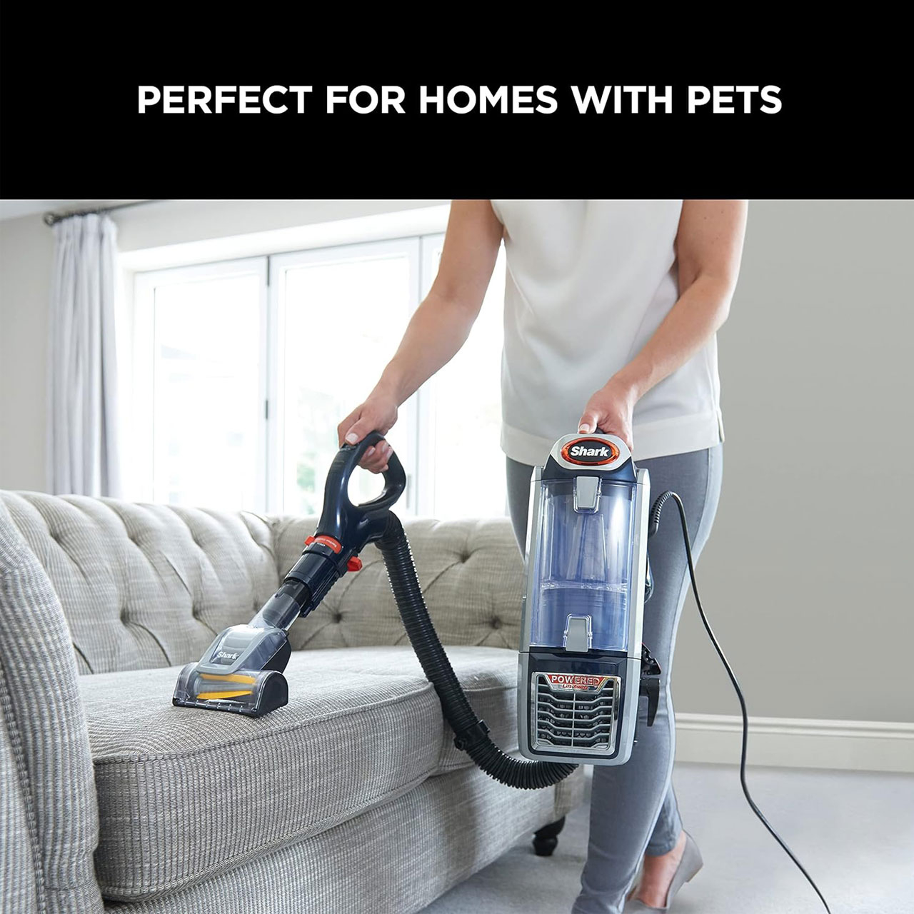 جاروبرقی شارک مدل NZ801UKT