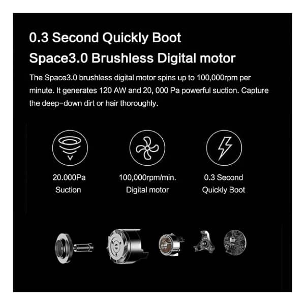 جارو شارژی عصایی دریم مدل V9P