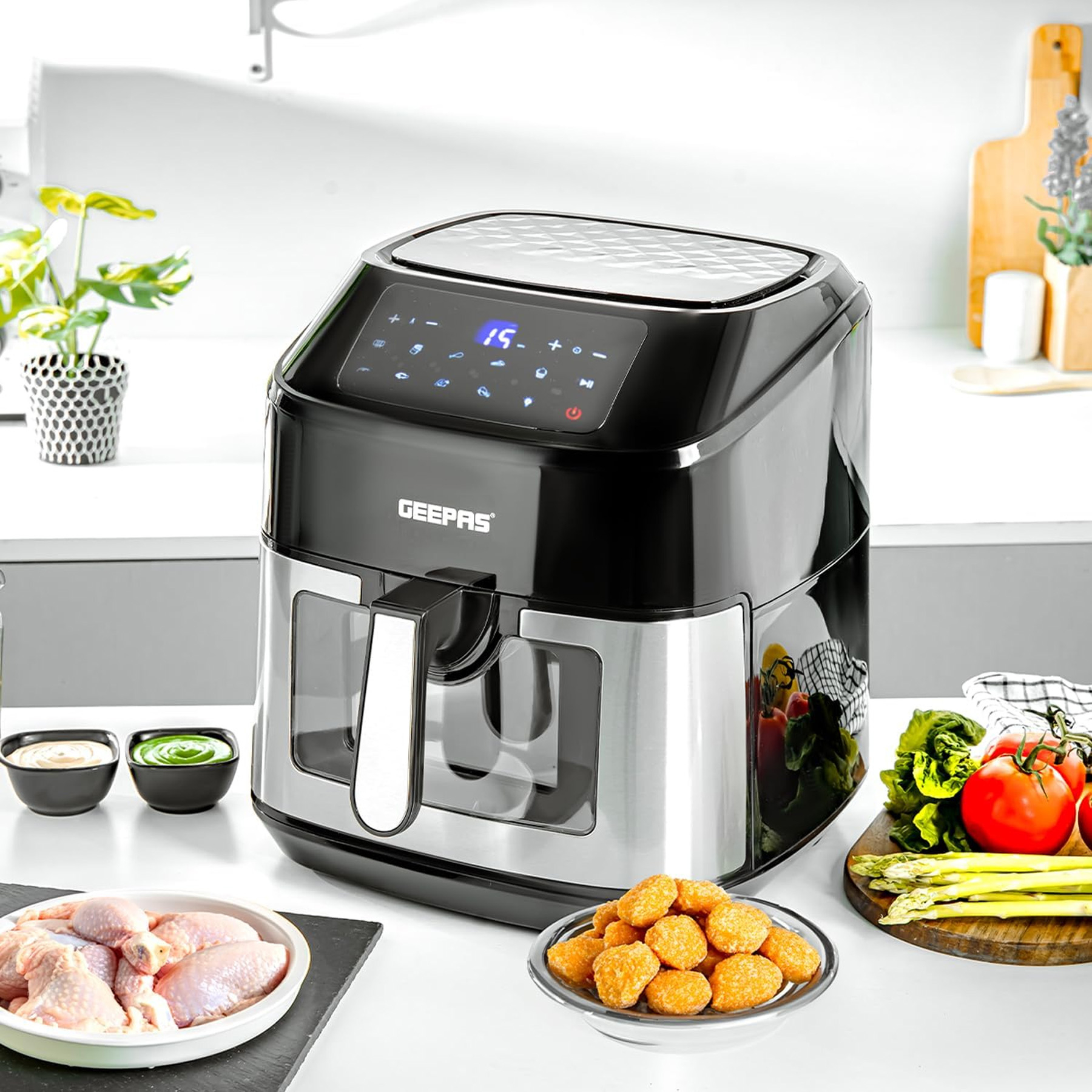 سرخ کن بدون روغن جی پاس مدل GAF37537UK