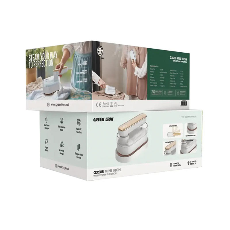 اتو بخار 1000 وات گرین لاین مدل GX288