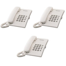 تلفن پاناسونیک مدل KX-TS500MX بسته 3 عددی