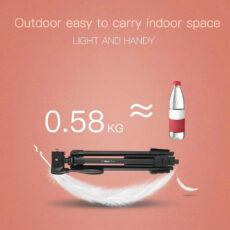 سه پایه دوربین نست مدل NT-510 به همراه گیره نگهدارنده موبایل