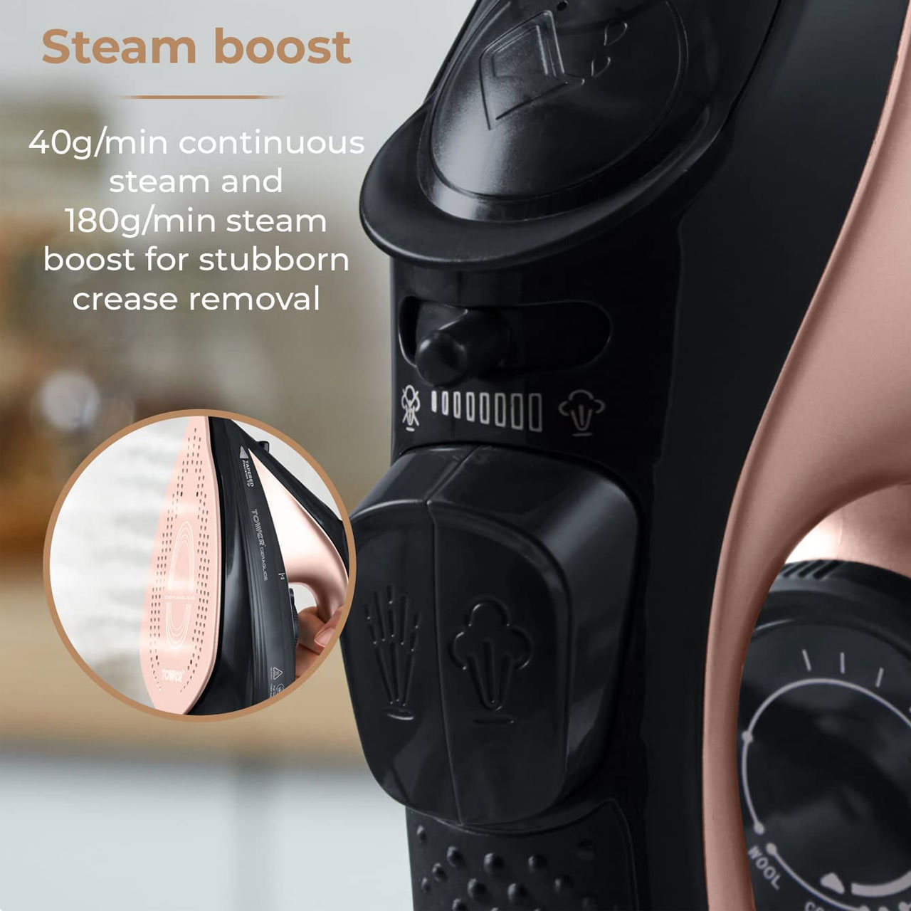 اتو بخار تاور مدل T22008RG