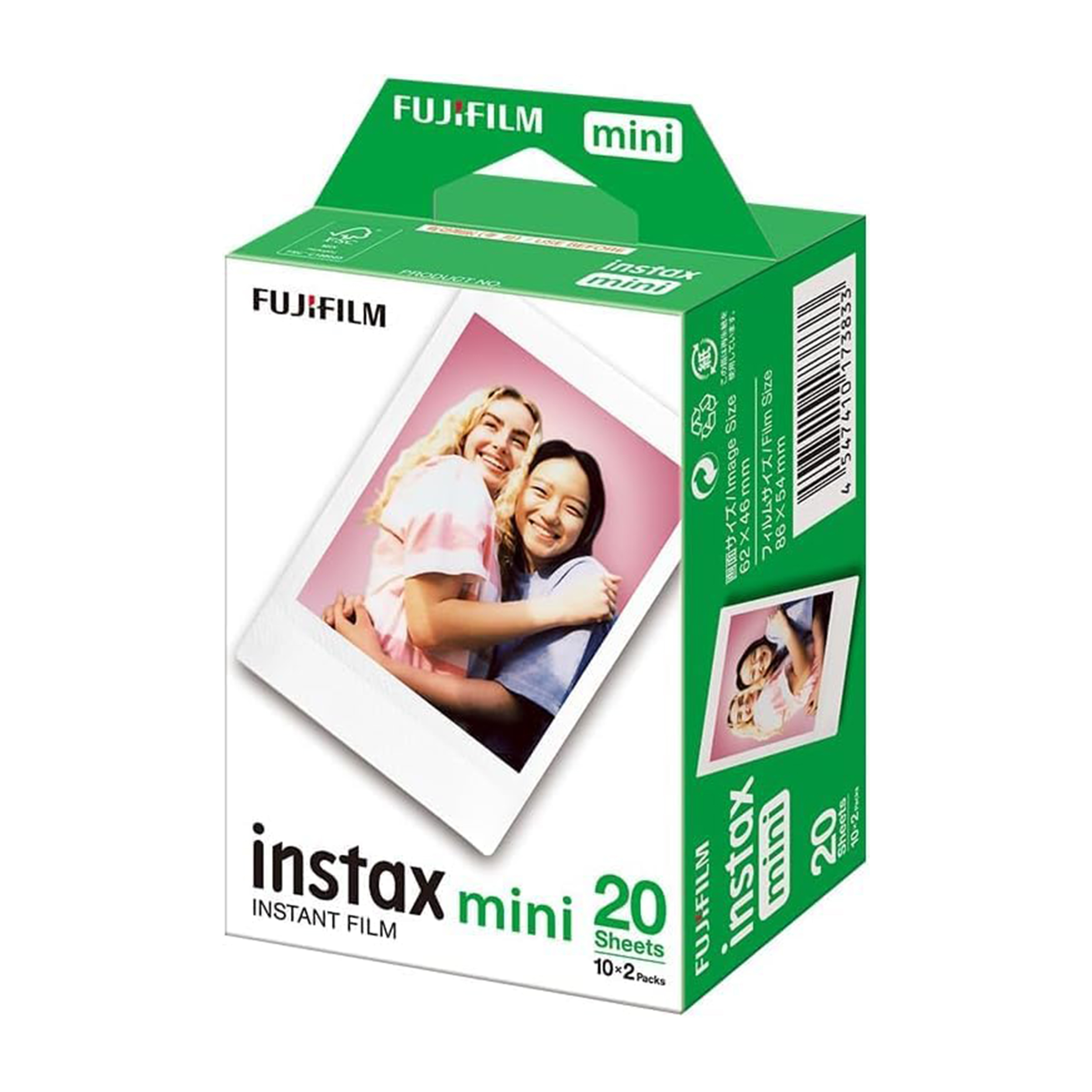 دوربین عکاسی چاپ سریع فوجی فیلم مدل Instax Mini 12 به همراه کاغذ چاپگر 20عددی