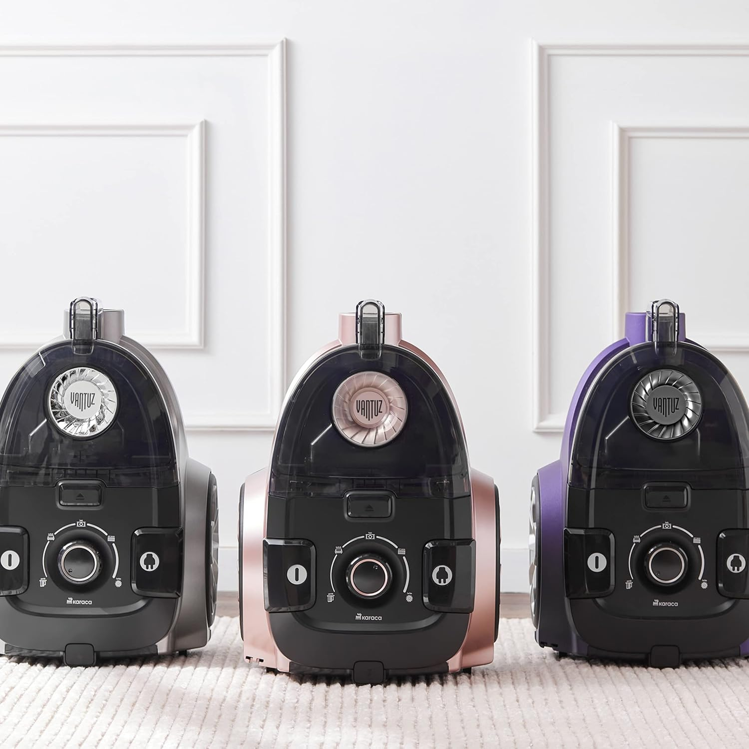 جاروبرقی بدون کیسه 900 وات کاراجا مدل Vantuz Force