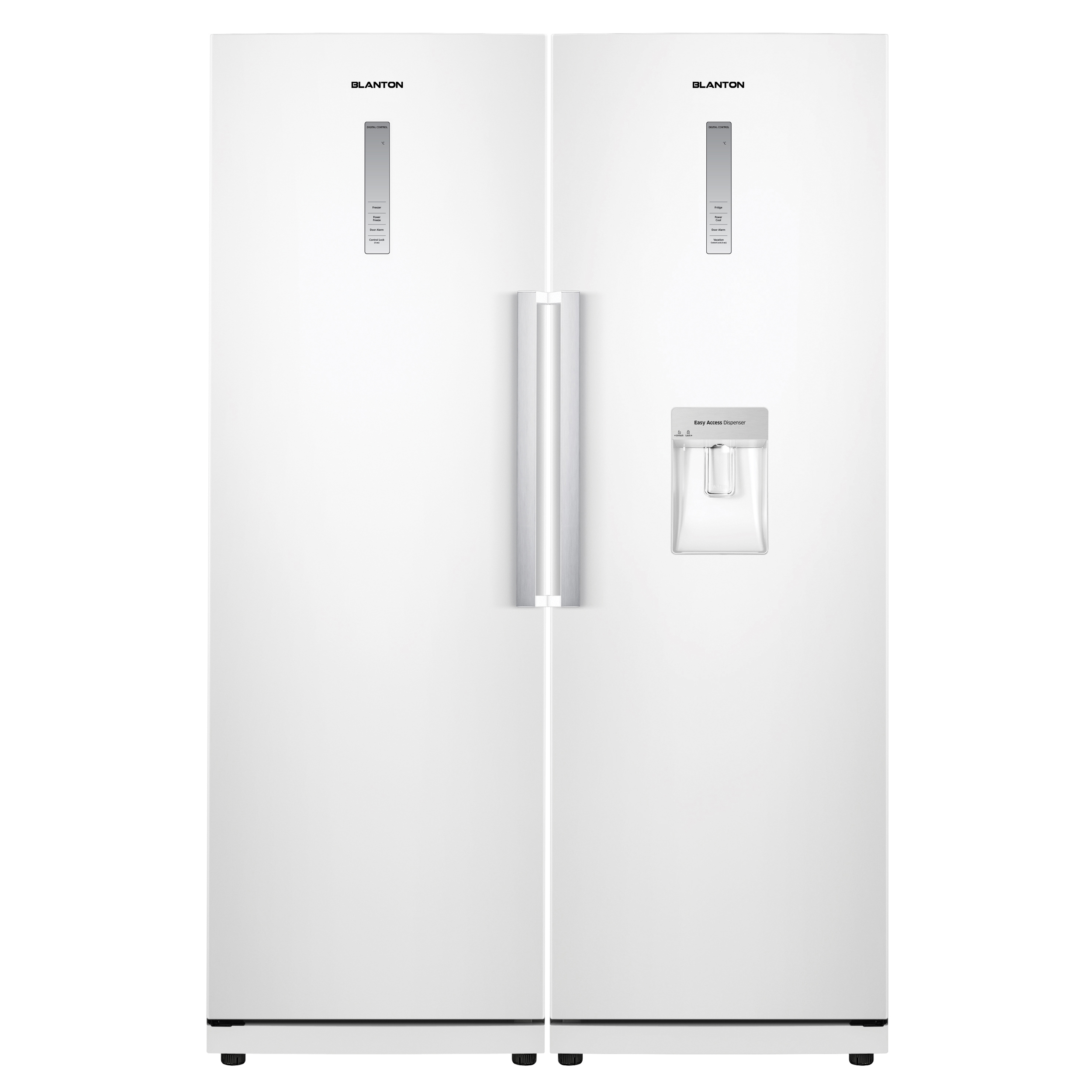 یخچال و فریزر دوقلو ۳۸ فوت بلانتون مدل BAM-RE2021W