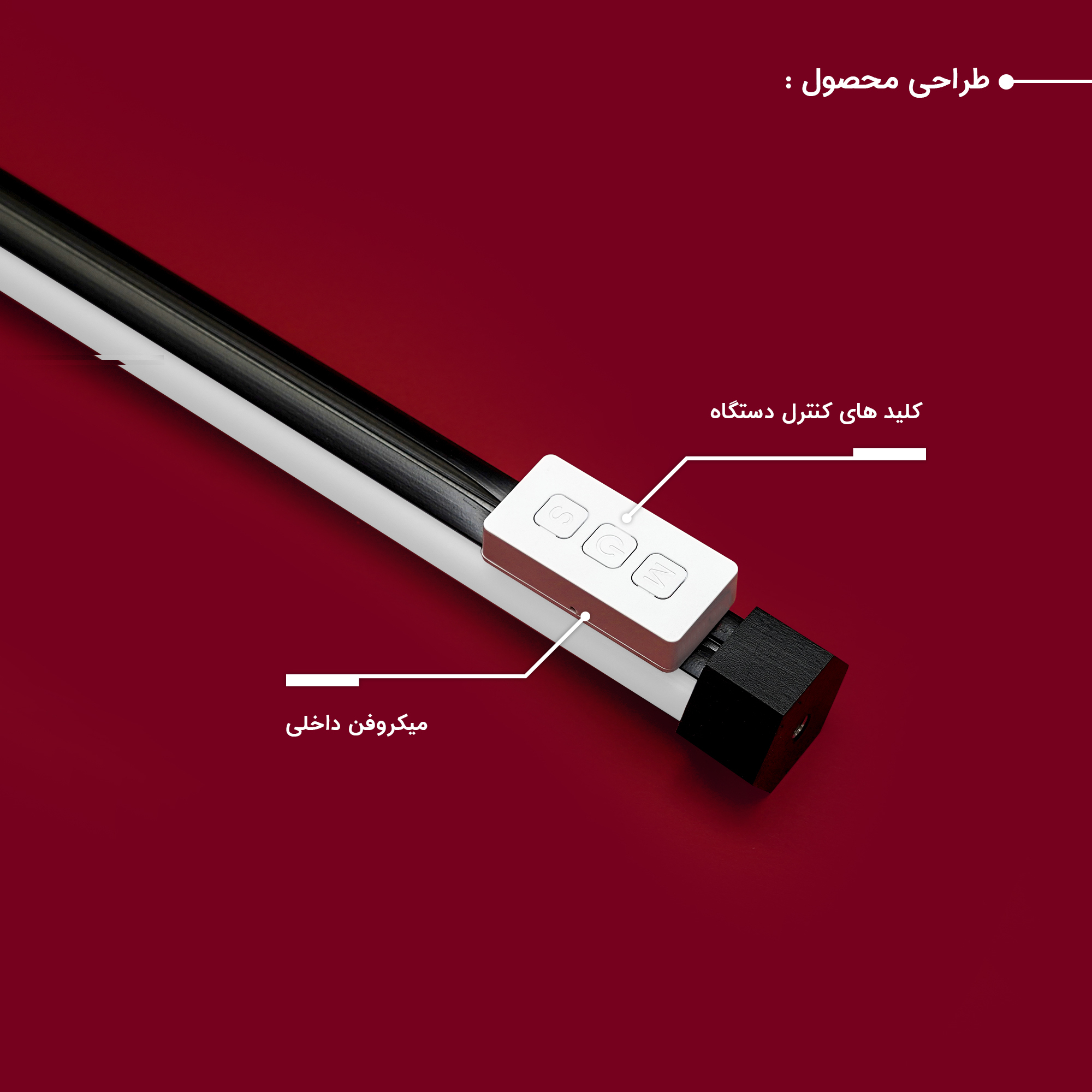 نور ثابت ال ای دی مولتی کالر چیکولایت مدل MULTI RGB 100 X2 بسته 2 عددی