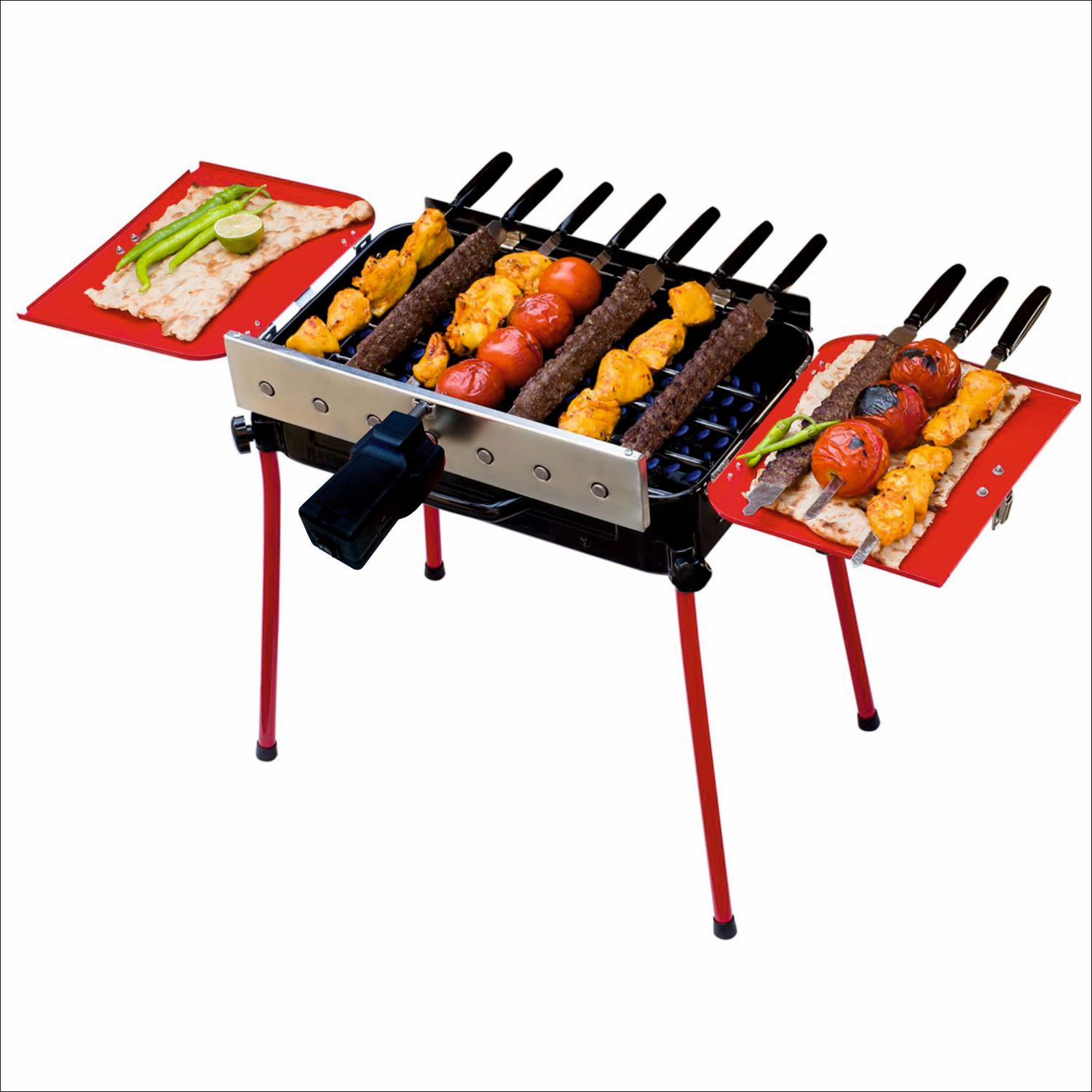 کباب پز دوگانه سوز مه پویا مدل BRB-M84