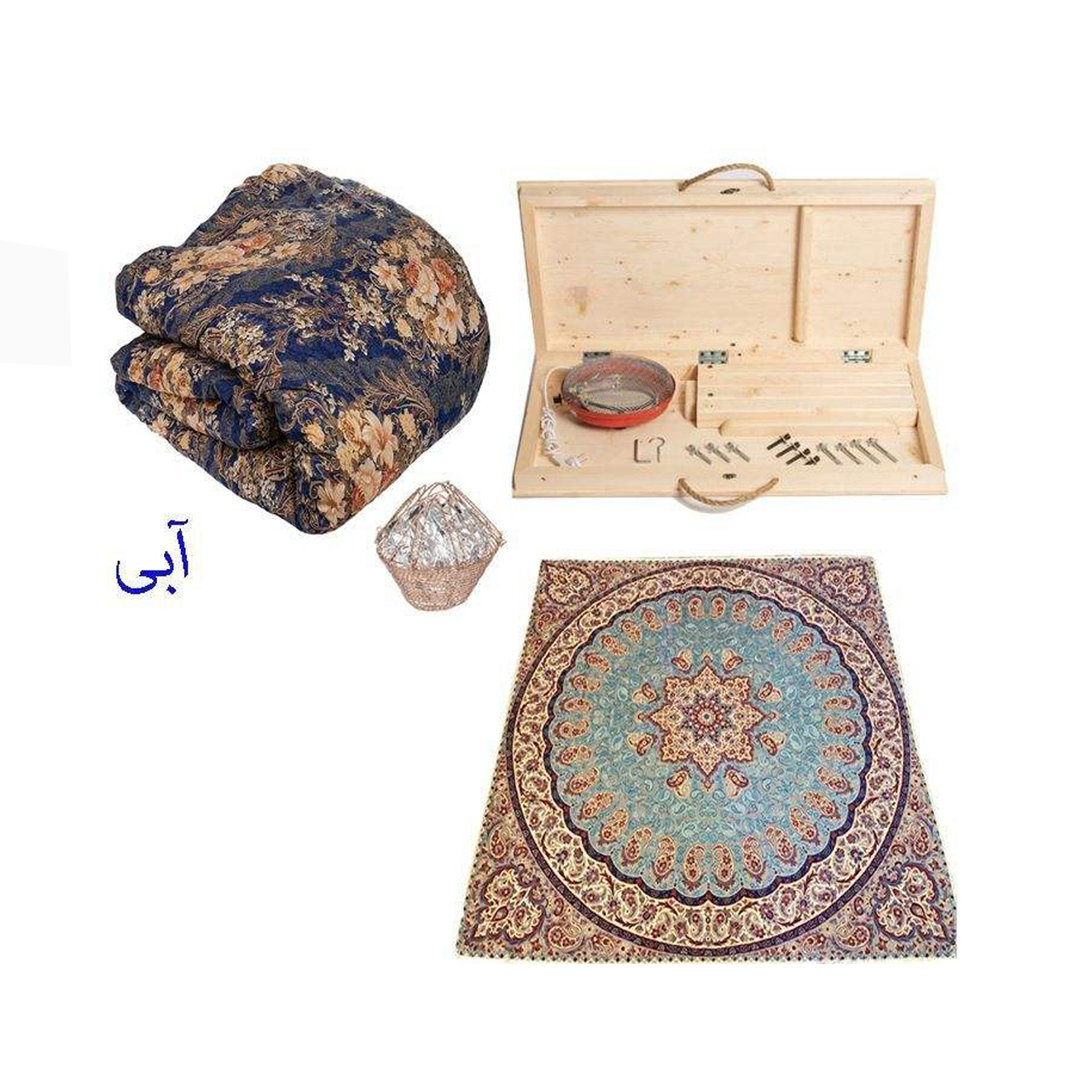 کرسی برقی پارسین مدل KT70-L4 مجموعه 5 عددی