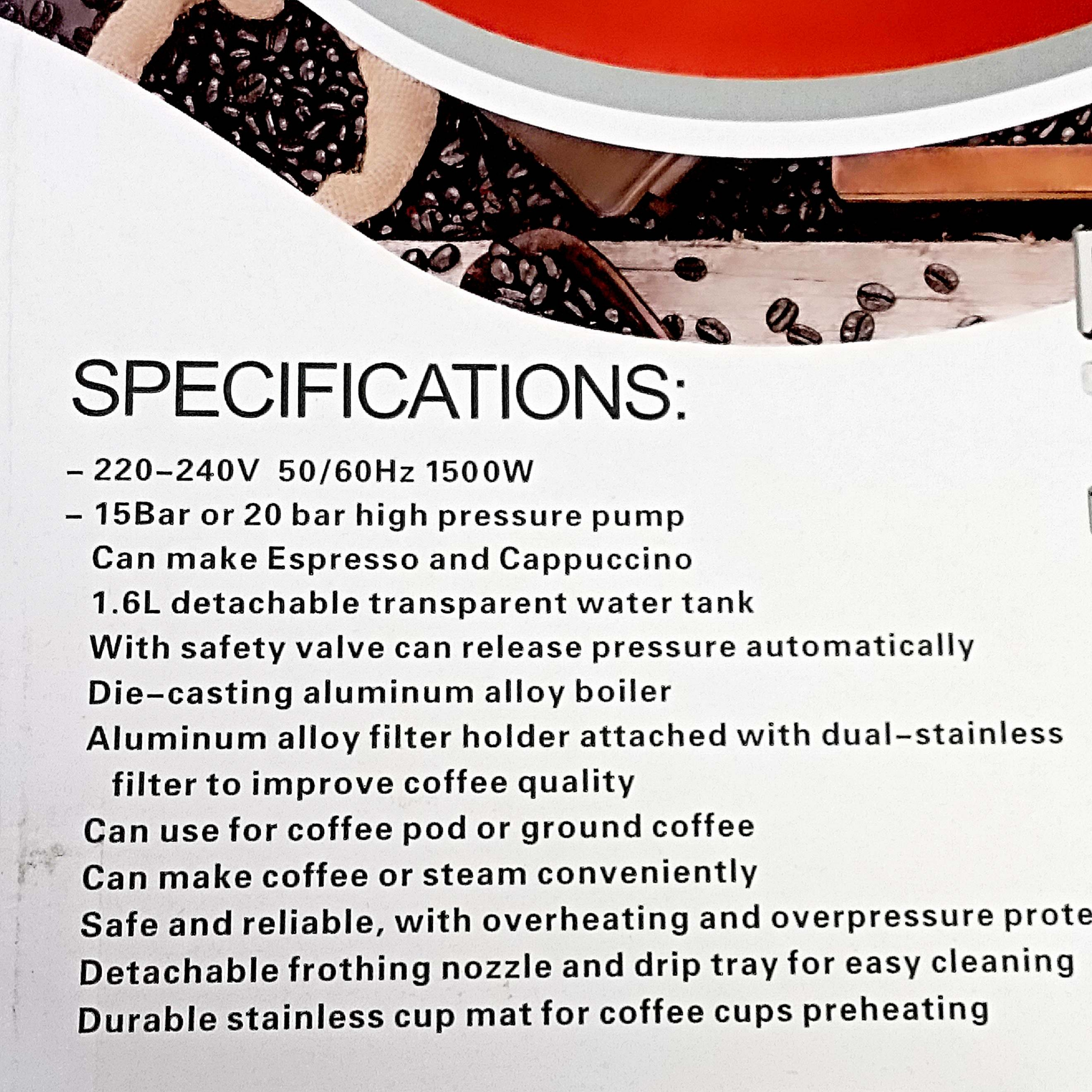 اسپرسو ساز نوا مدل NCM-169