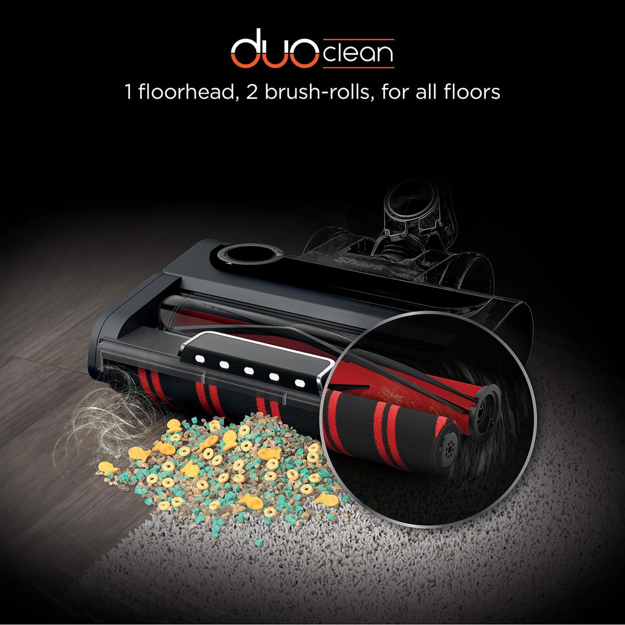 جاروبرقی مخزن‌دار 750 وات شارک مدل NZ860UKT