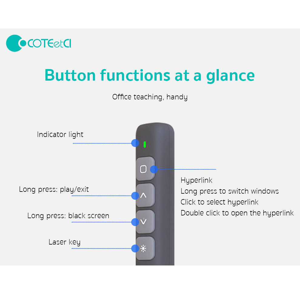 پرزنتر بی سیم کوتتسی مدل 81002