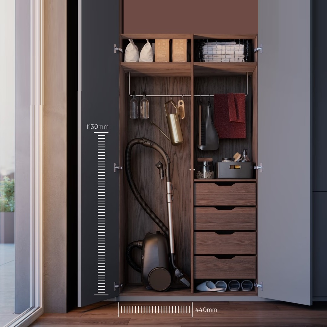 جاروبرقی 650 وات آ ا گ مدل AB61A4DB