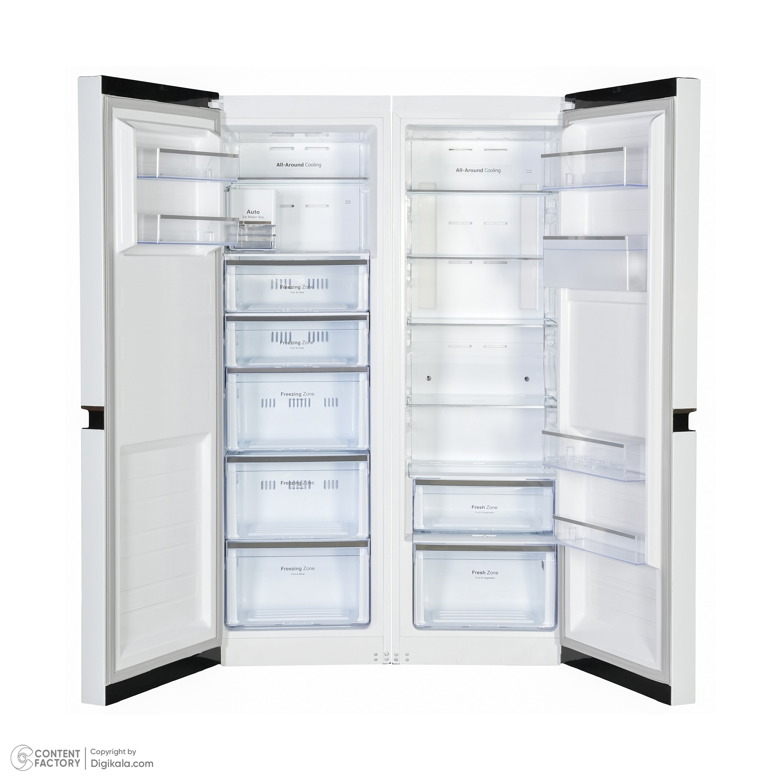 یخچال و فریزر دوقلو 25 فوت التتو مدل NR/NF6040WDN