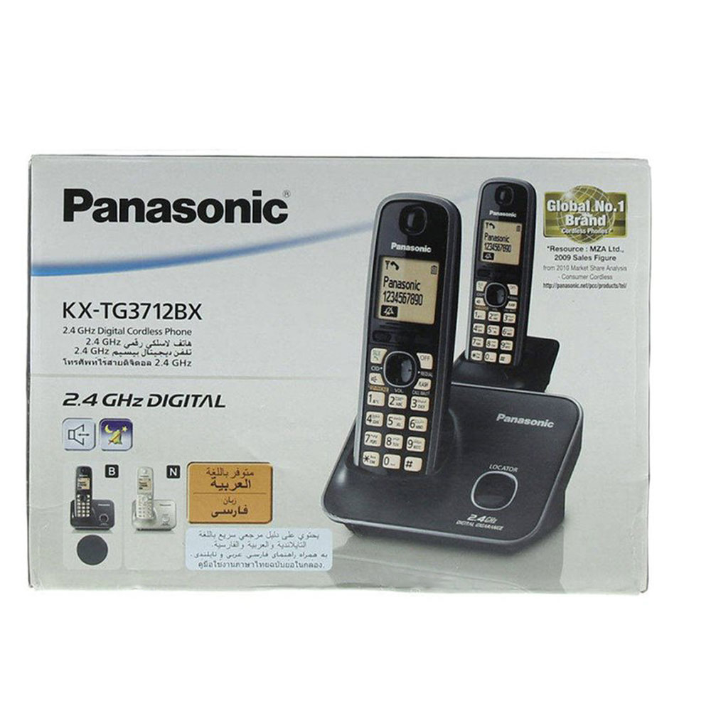 تلفن بی سیم پاناسونیک مدل KX-TG3712BX
