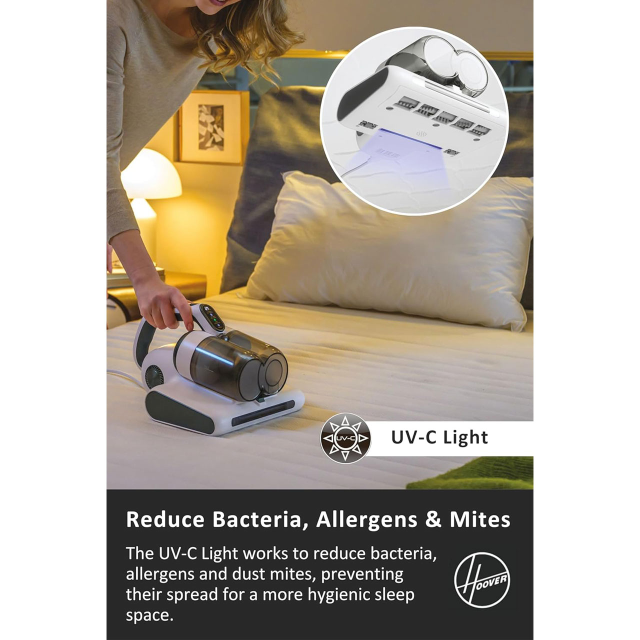 جاروبرقی بدون کیسه 400 وات هوور مدل HMC510UV