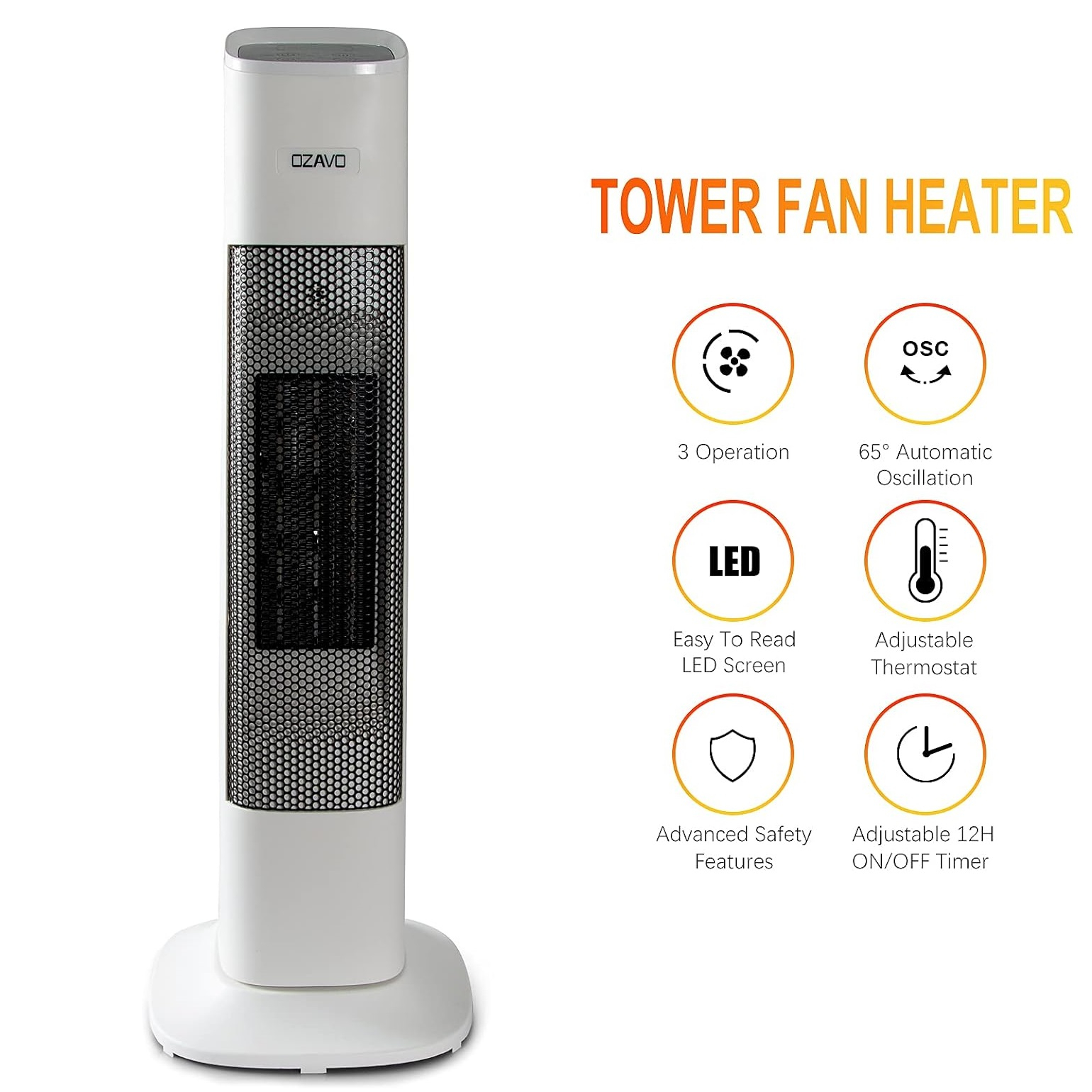 فن هیتر اوزاو مدل  npt-20zl6r