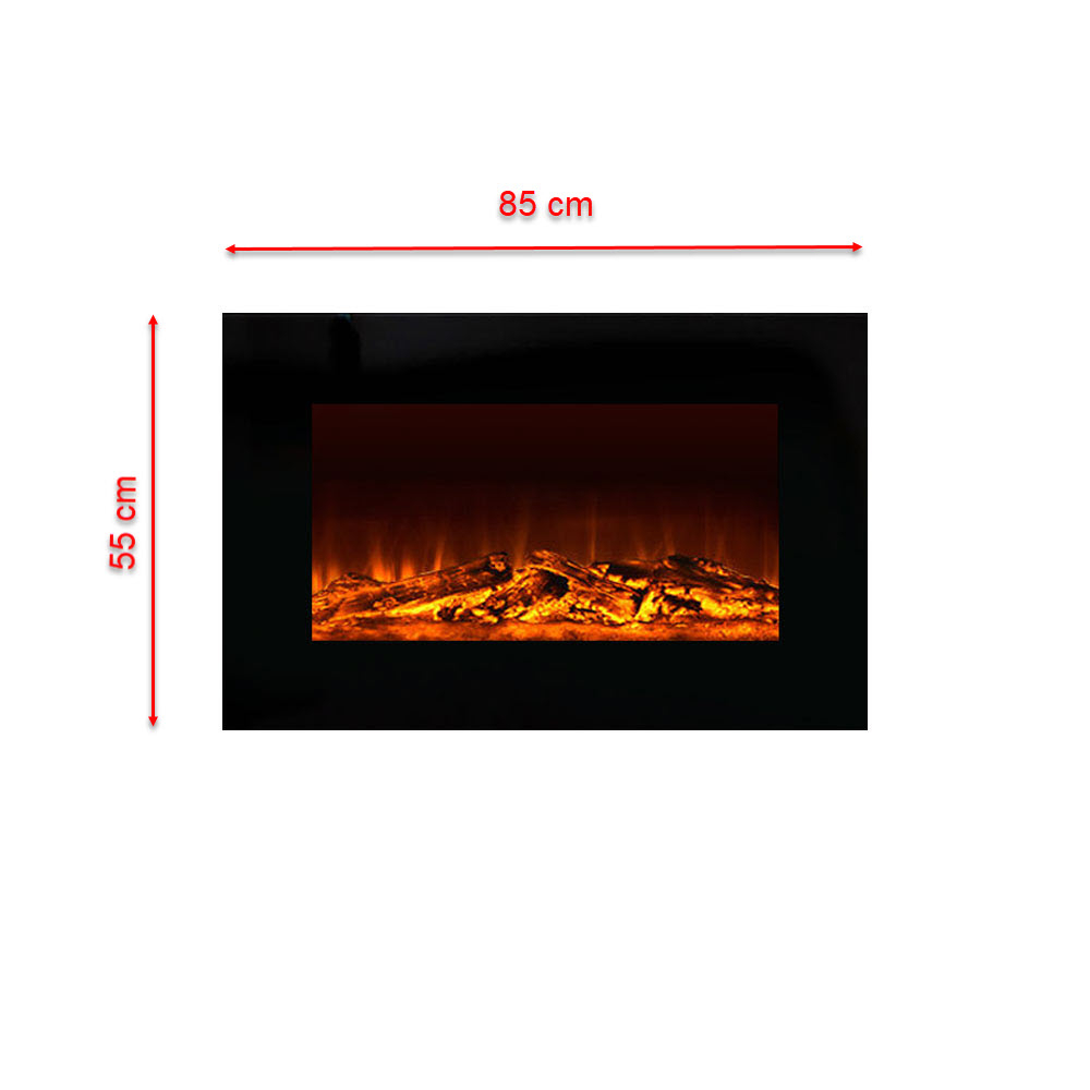 شومینه دیواری برقی شومینه بیستون مدل  B.E_85_L4