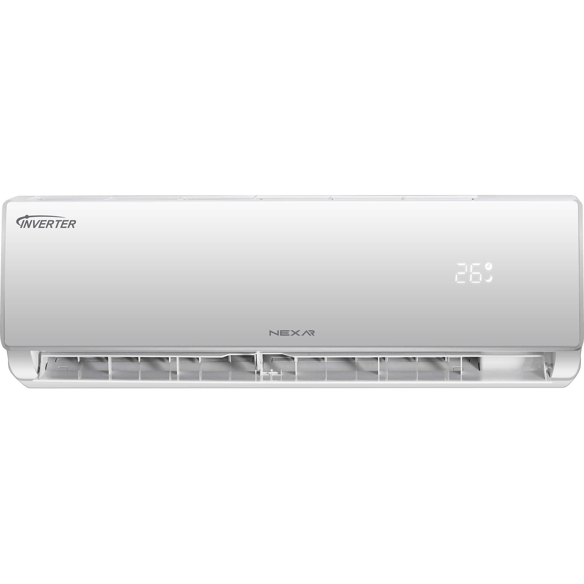 کولر گازی اسپلیت دیواری 12000 اینورتر نکسار مدل NAC-TV12ELN1_NAC-TV12ELU1
