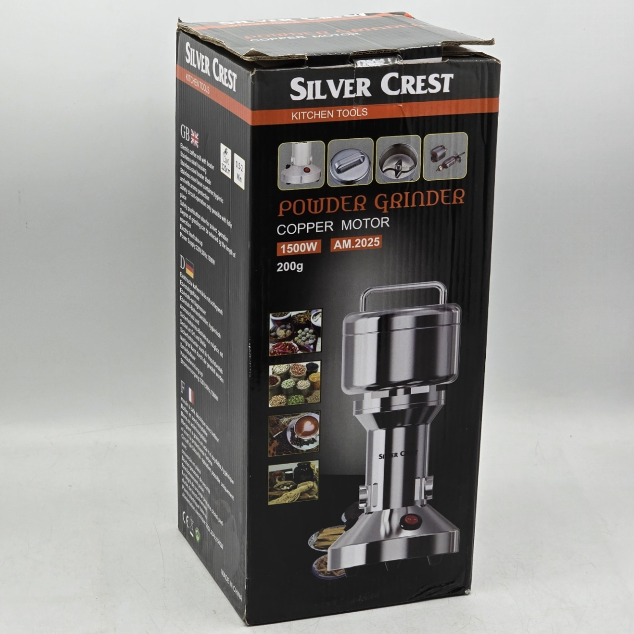 آسیاب صنعتی سیلور کرست مدل AM.2025