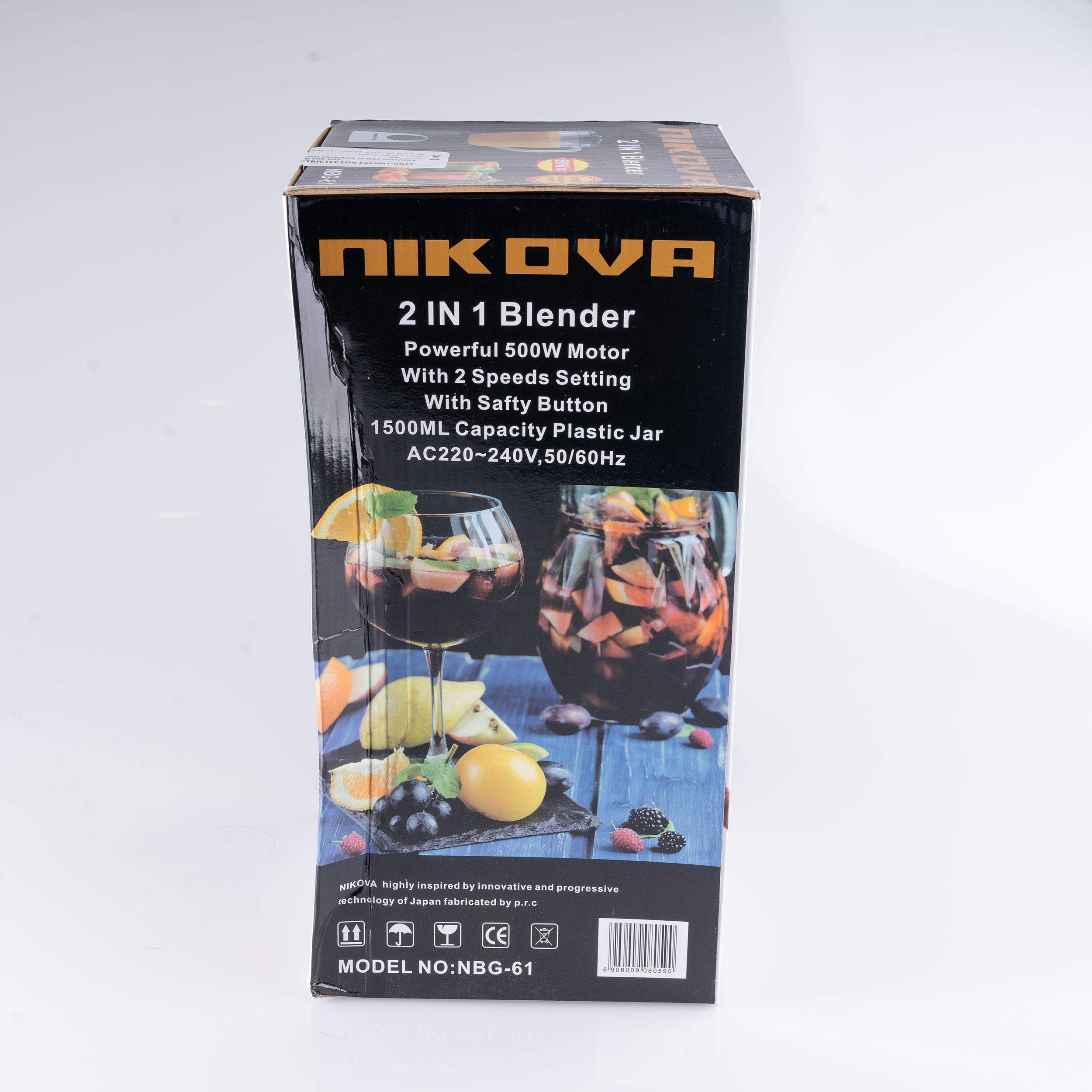 مخلوط کن و آسیاب کن نیکووا مدل NBG-61