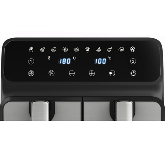 سرخ کن بدون روغن دسینی مدل دو قلو DK-4242