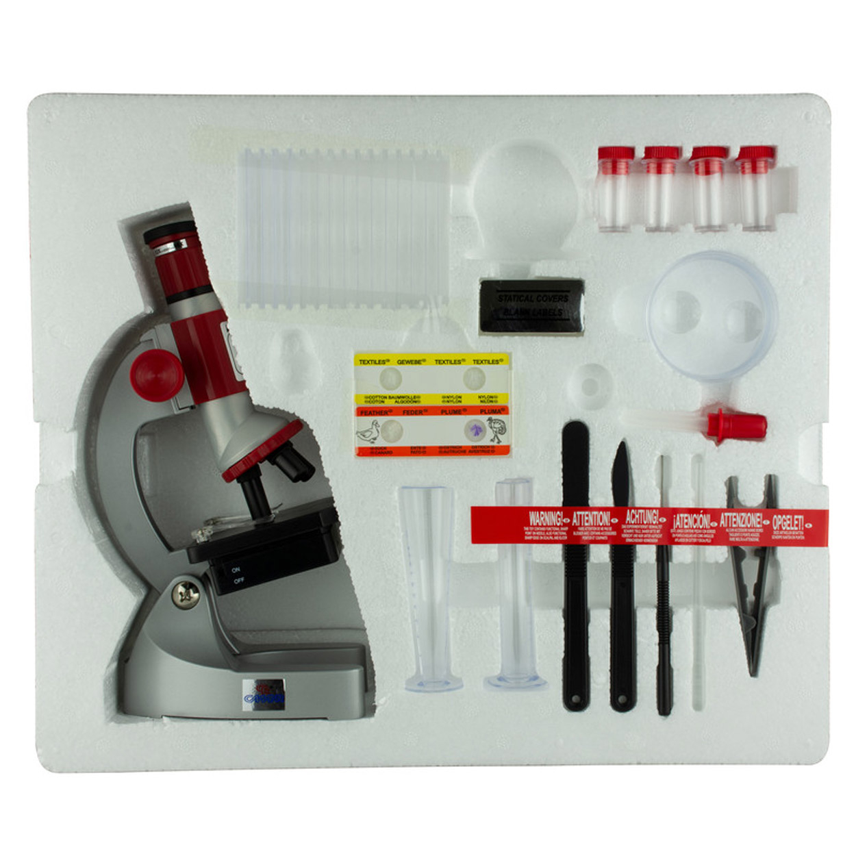 میکروسکوپ کامار مدل دانش آموزی 1200X