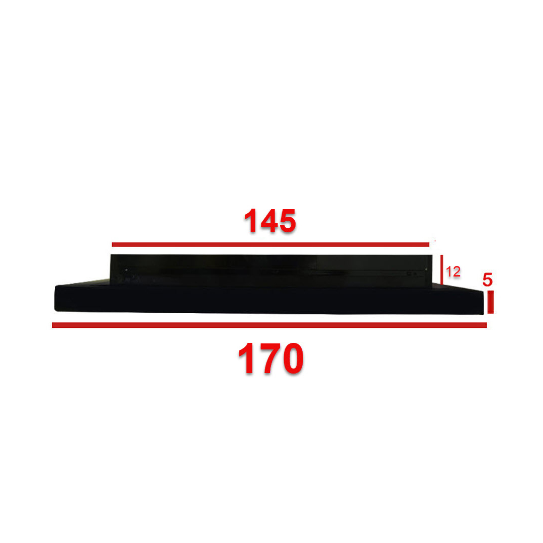 شومینه دیواری برقی شومینه بیستون مدل H.B_170_L2.bs