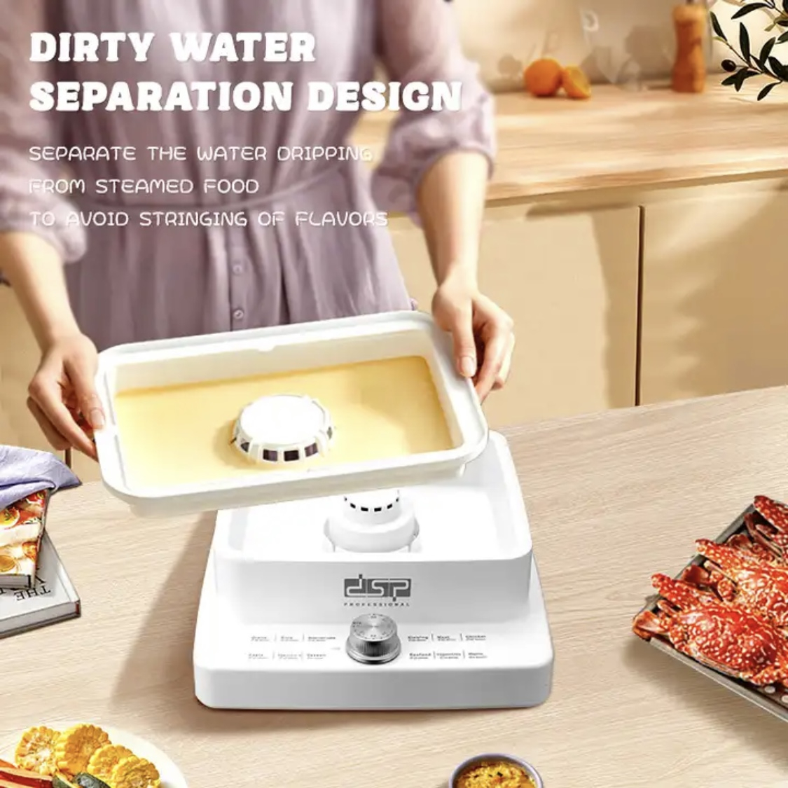 بخارپز دی اس پی مدل KA5015