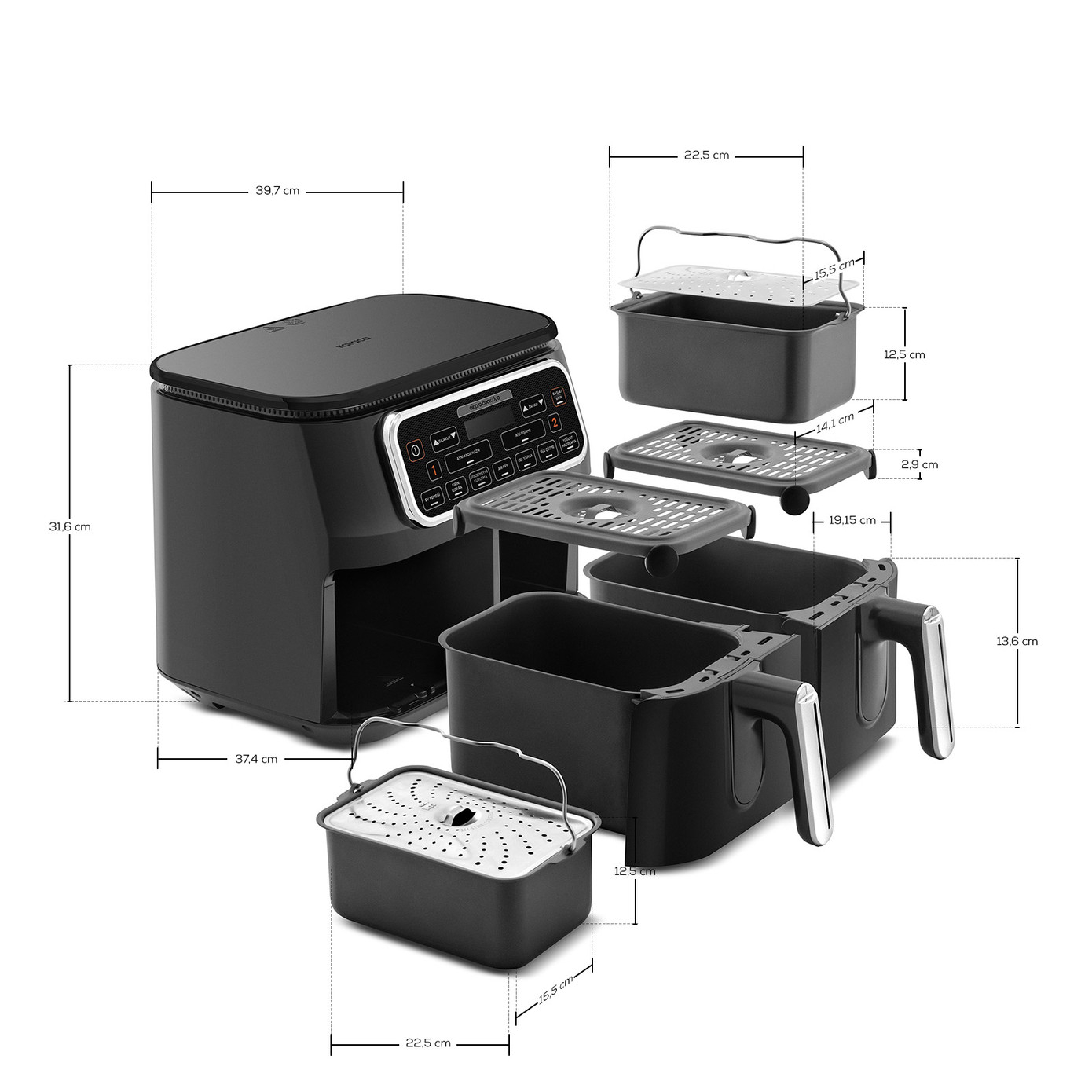 هواپز ۸ لیتر کاراجا مدل Tandır XXXL