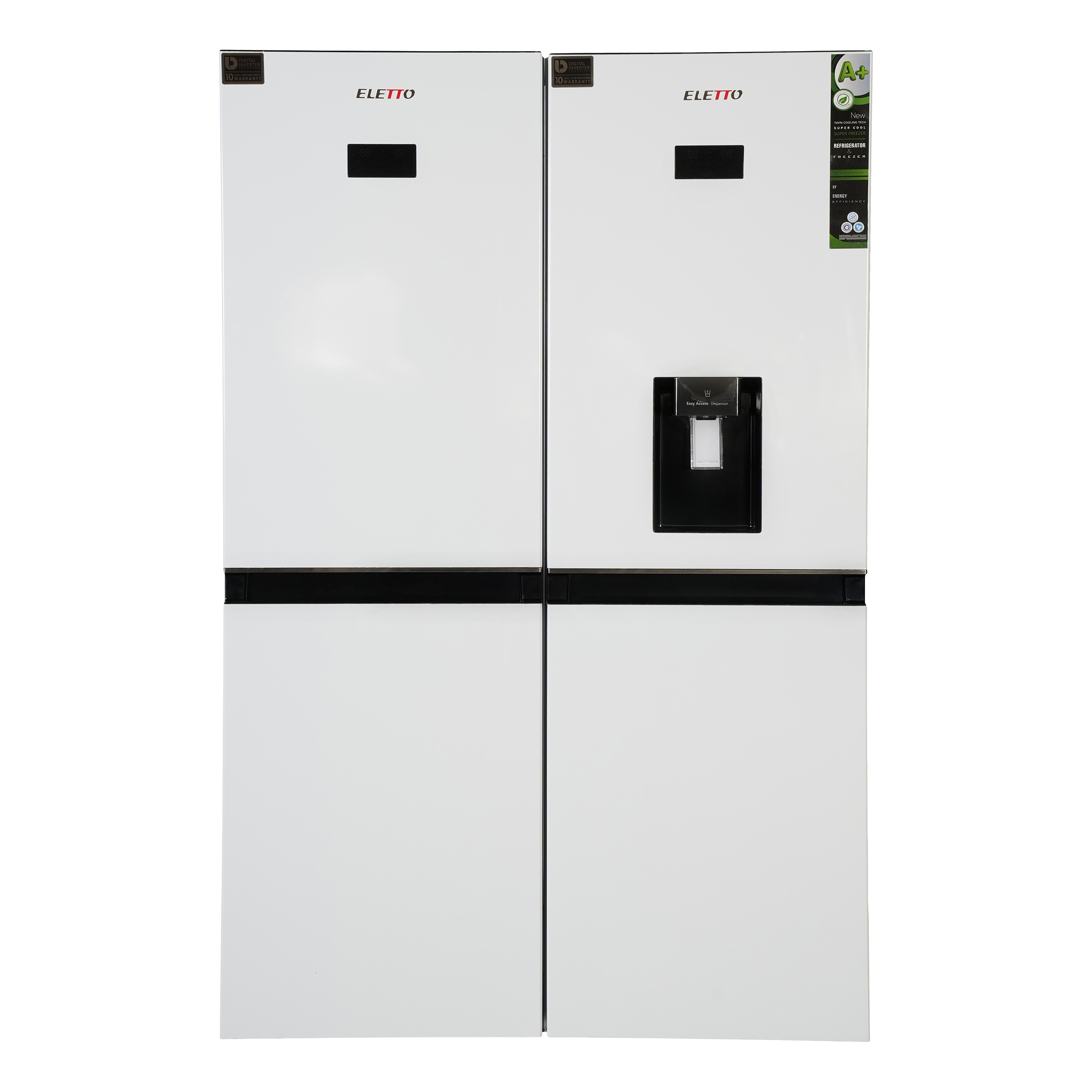 یخچال و فریزر دوقلو 25 فوت التتو مدل NR/NF6040WDN