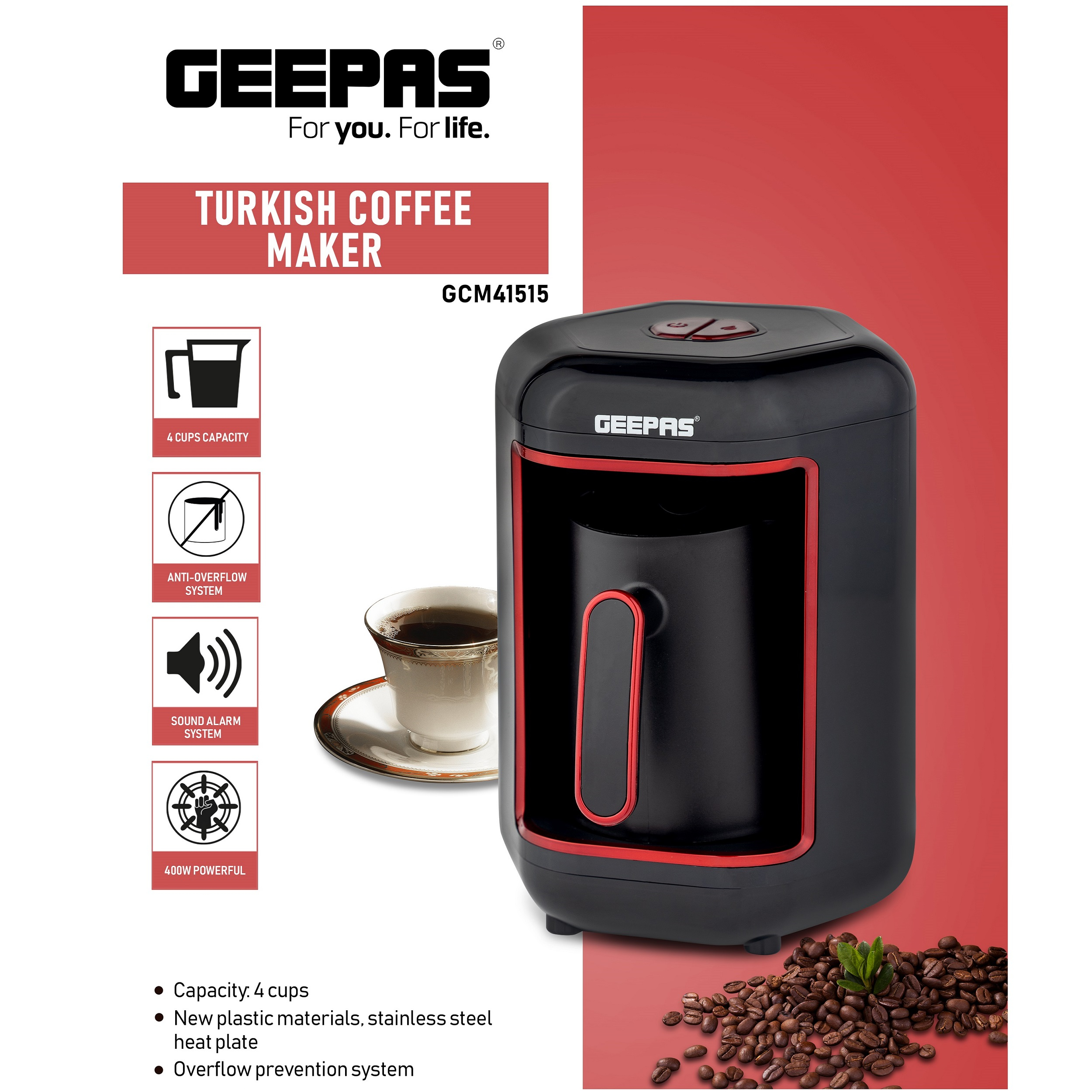 قهوه ساز جی پاس مدل GCM41515