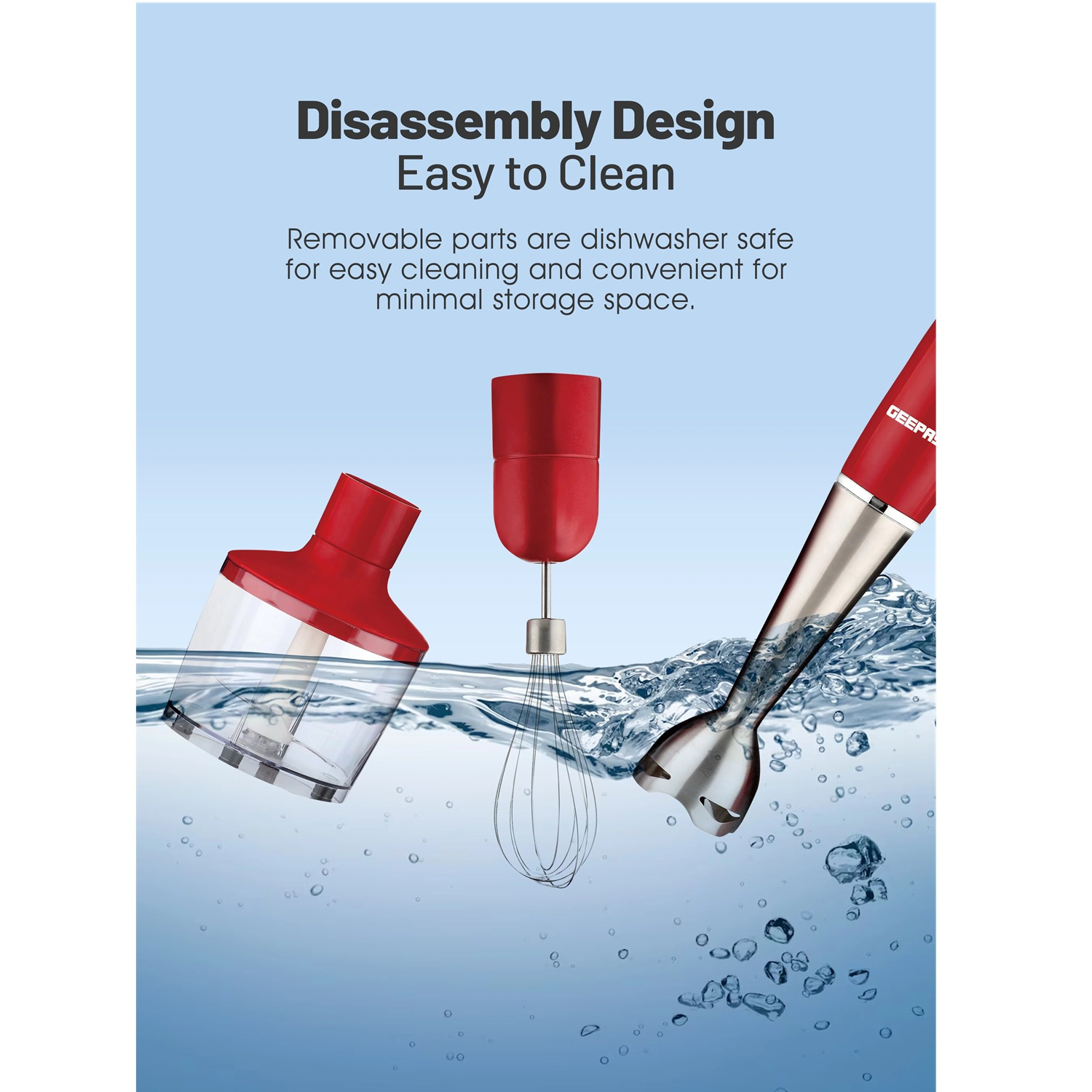 گوشت کوب برقی چندکاره 400 وات جی پاس مدل GHB6136