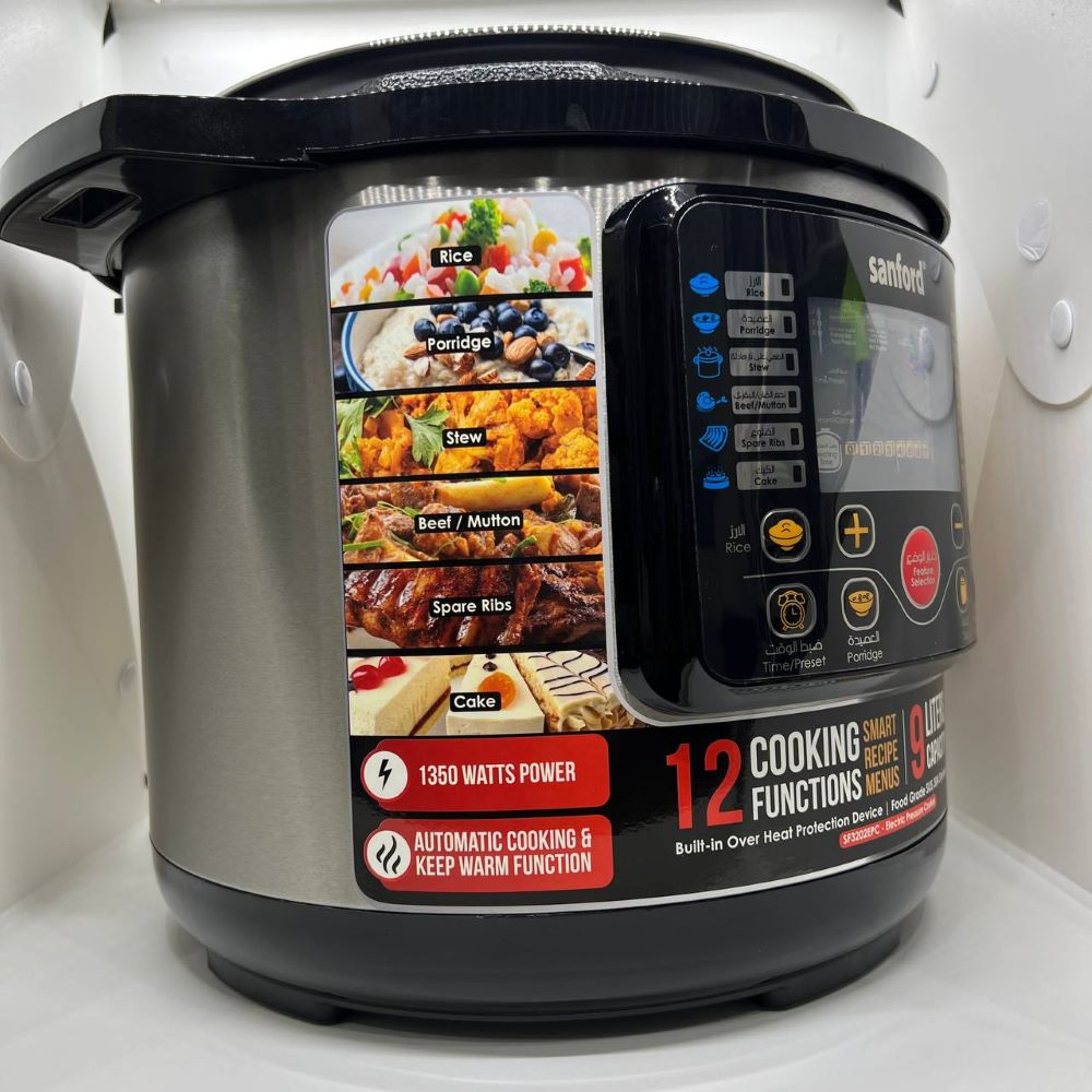 زودپز برقی سانفورد مدل SF3202EPC ظرفیت  9 لیتر