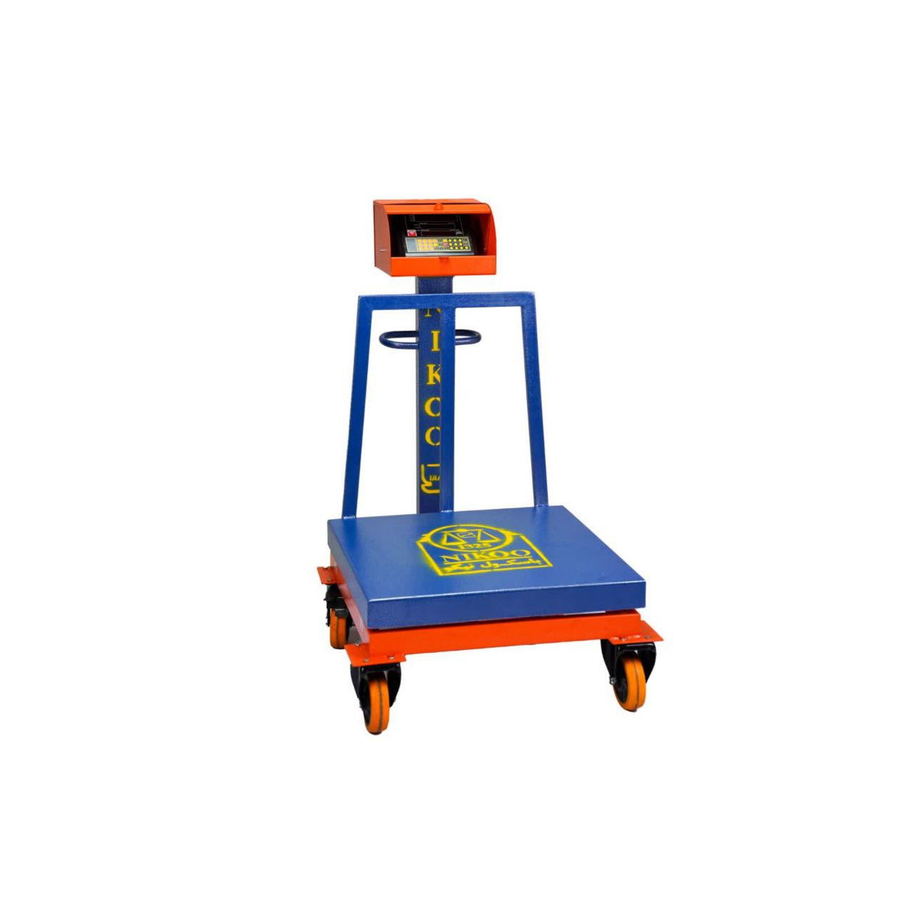 باسکول دیجیتال نیکو مدل 550 کیلوگرمی چرخدار صنعتی