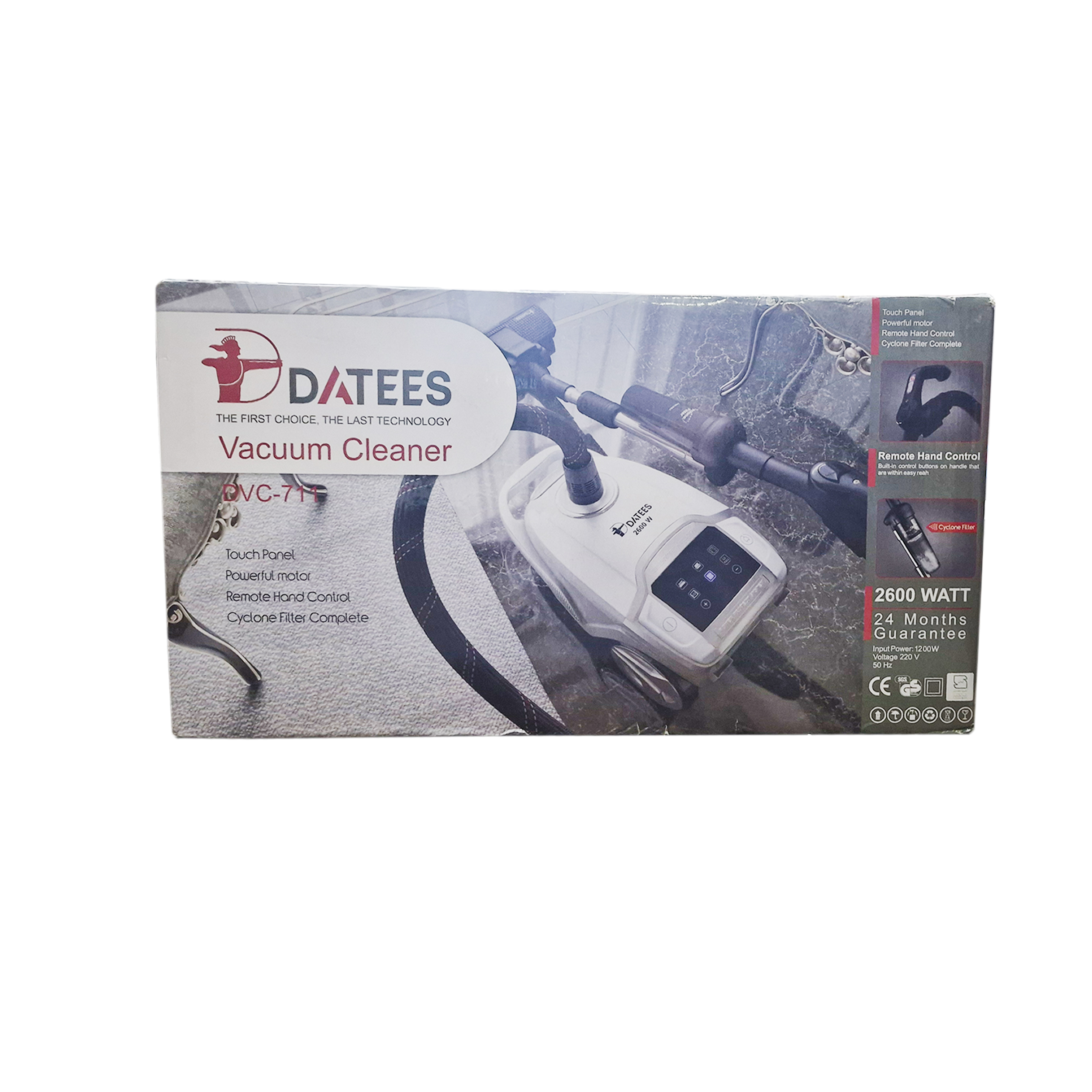 جاروبرقی 2600 وات داتیس مدل DVC-711