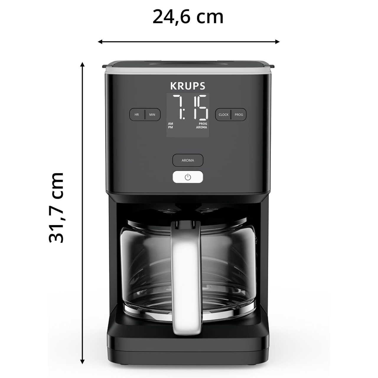 قهوه ساز کروپس مدل Smart'n Light ظرفیت 1250 میلی لیتر