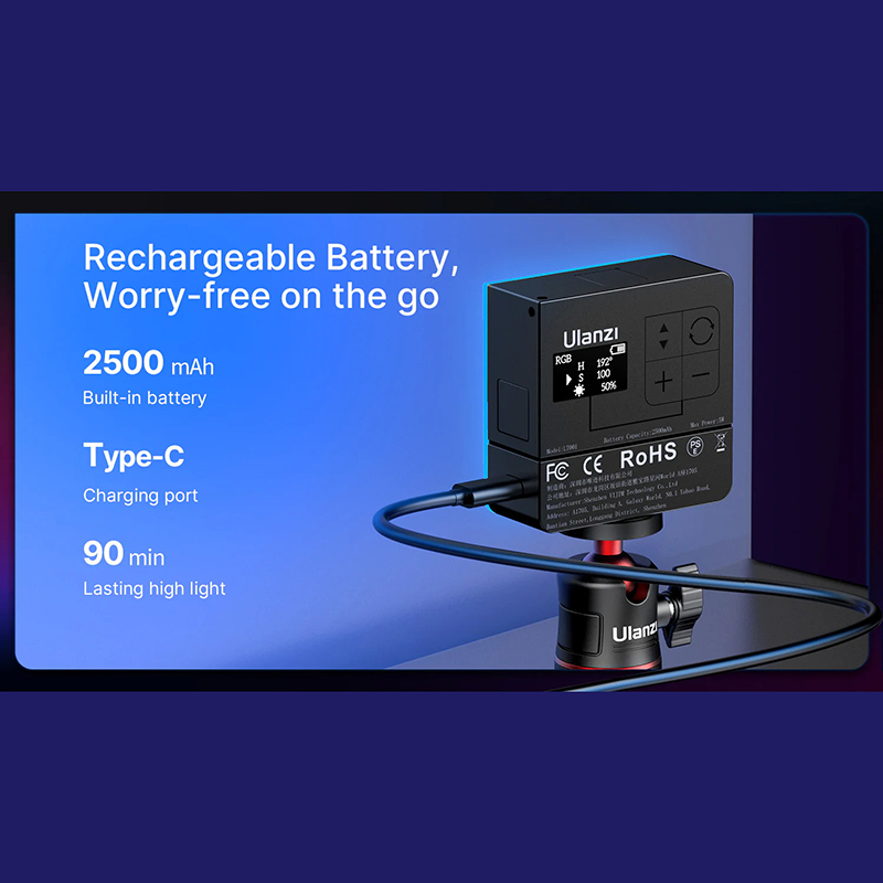 نور ثابت اولانزی مدل VL49 Pro RGB