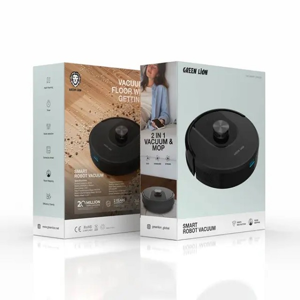 جاروبرقی رباتیک گرین لاین مدل GNSMRVACM