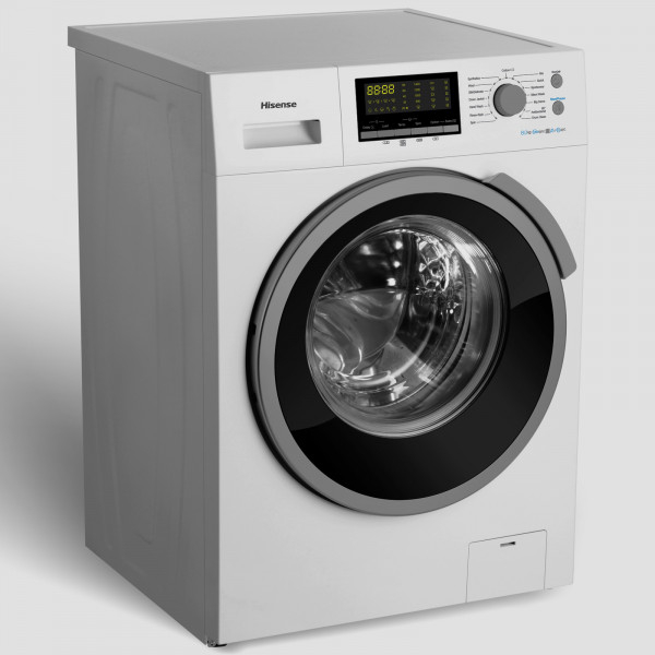 ماشین لباسشویی هایسنس مدل WFH8012DS ظرفیت 8 کیلوگرم