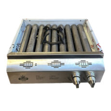 باربیکیو آکماز مدل 9 شعله دوشیر Steel mate