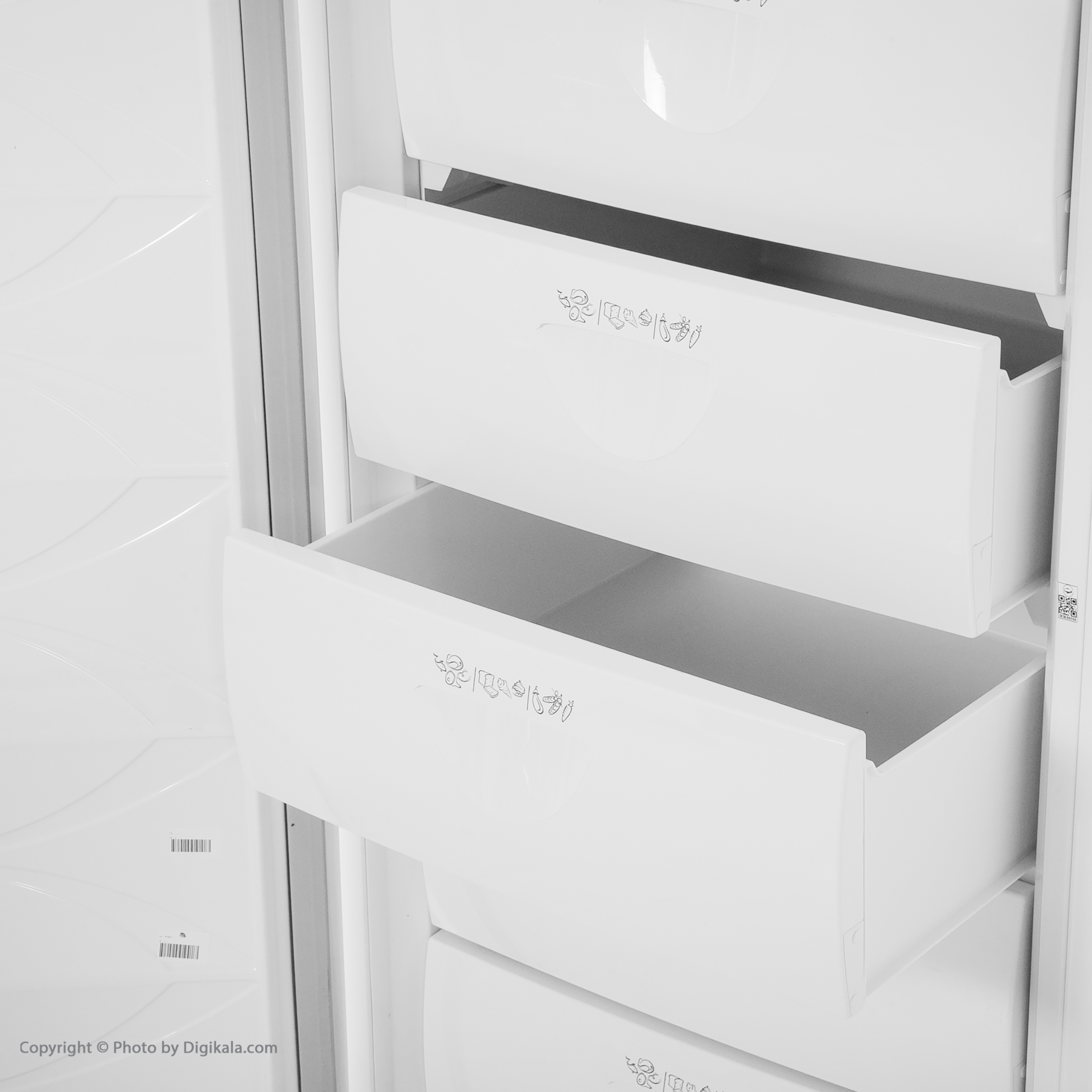 یخچال و فریزر 26 فوت پارس مدل بوران PRN17632EW/W - PFN16634EW