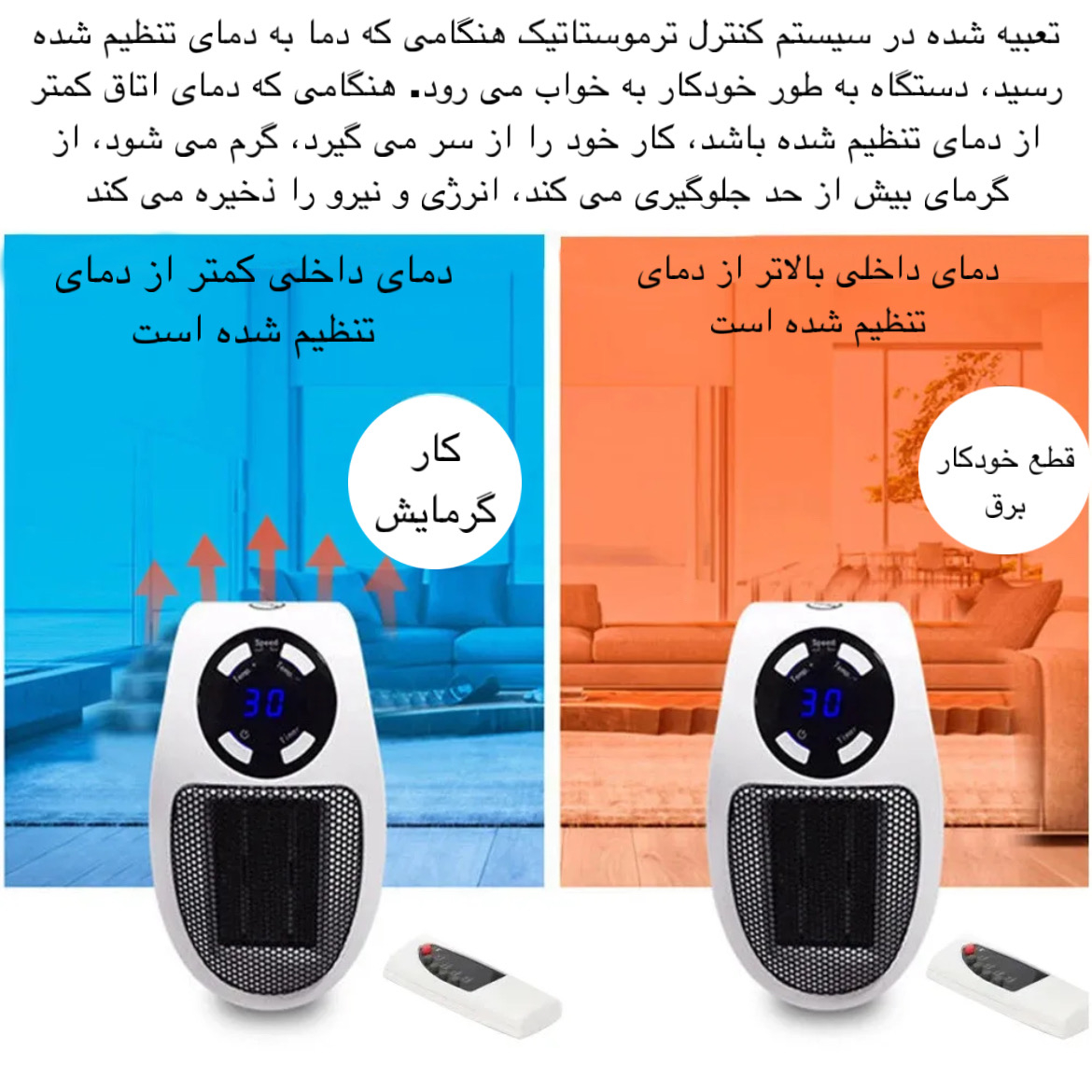 هیتر برقی مدل MA-101