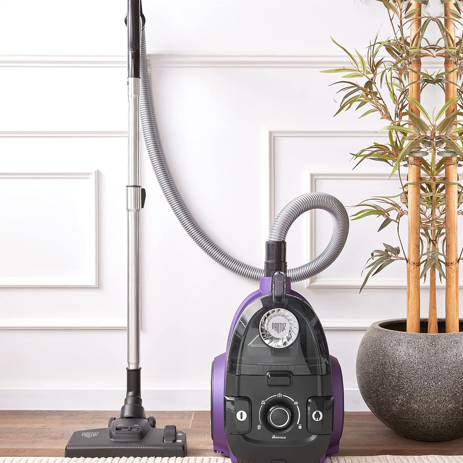 جاروبرقی بدون کیسه 900 وات کاراجا مدل Vantuz Force