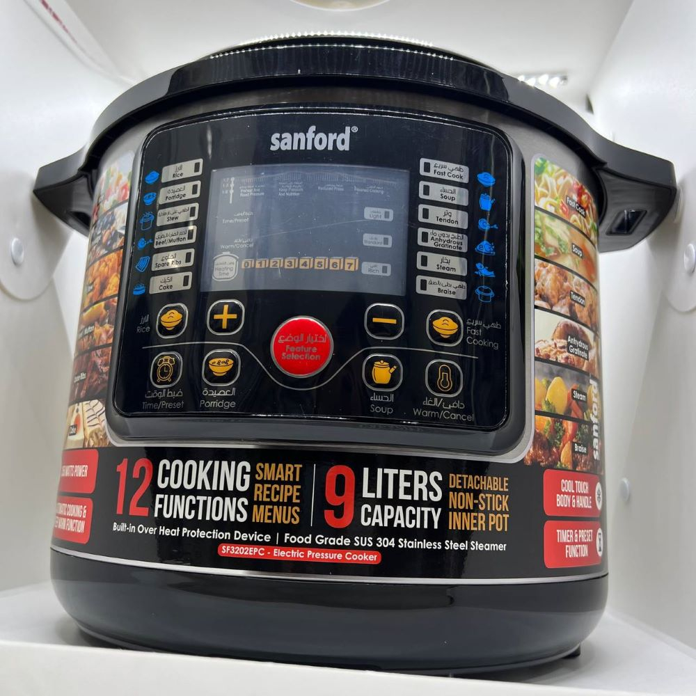 زودپز برقی سانفورد مدل SF3202EPC ظرفیت  9 لیتر