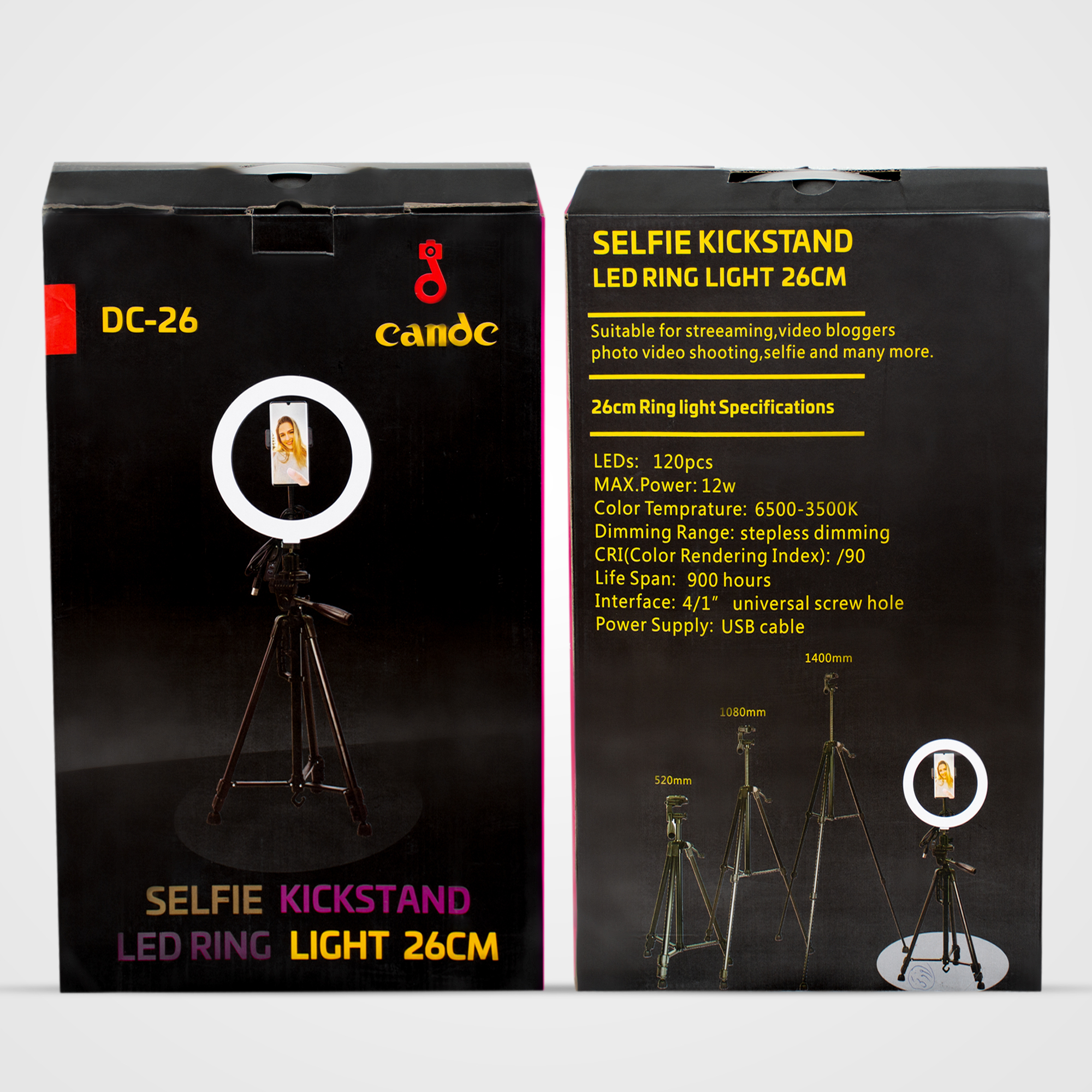 رینگ لایت مدل DC-26