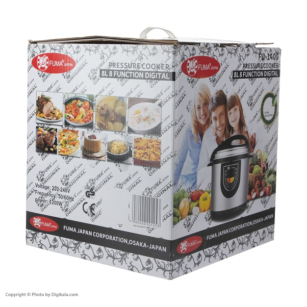 زودپز برقی 8 لیتری فوما مدل FU-1400